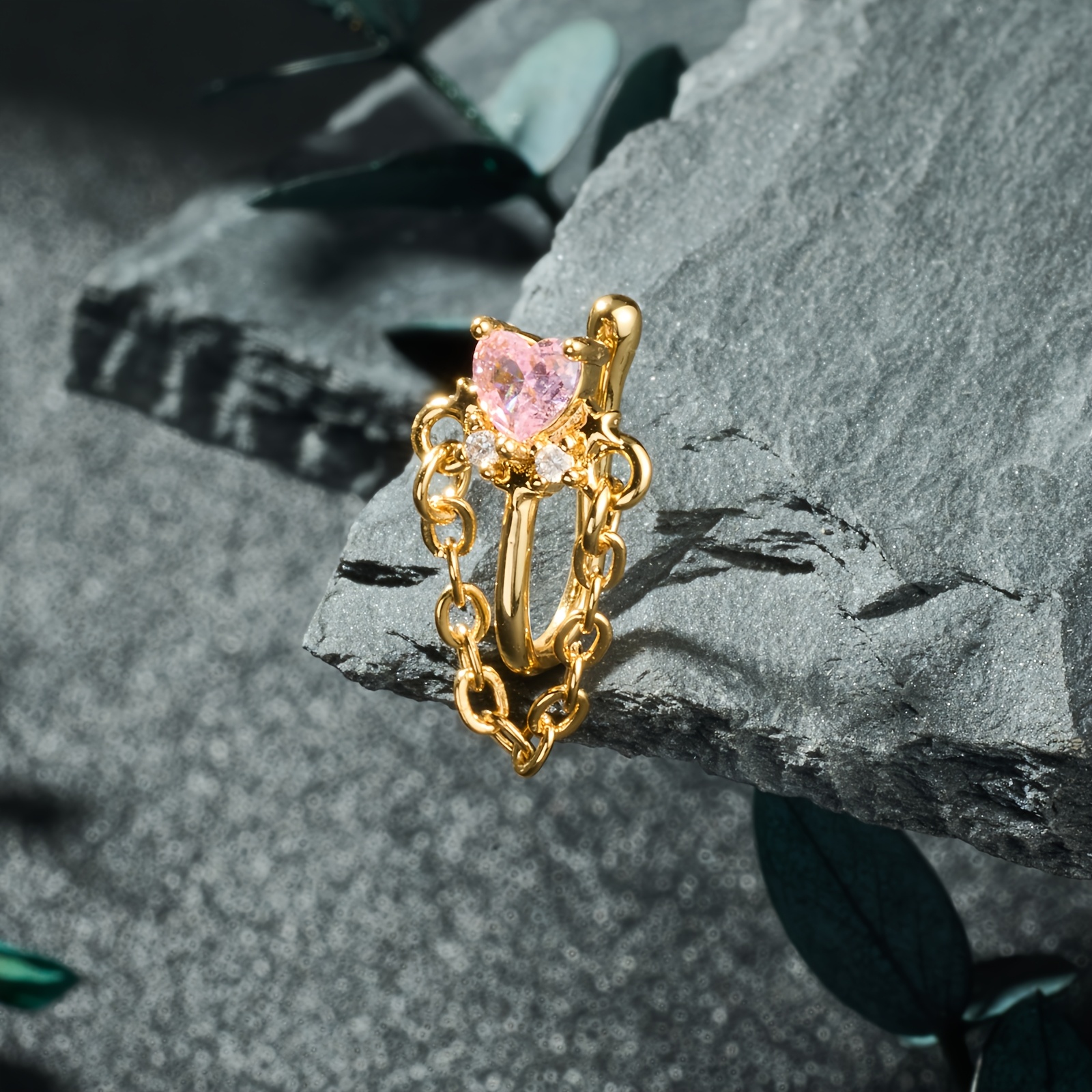 Elegant Fake Nose Ring & Clip, Unique Style for Women